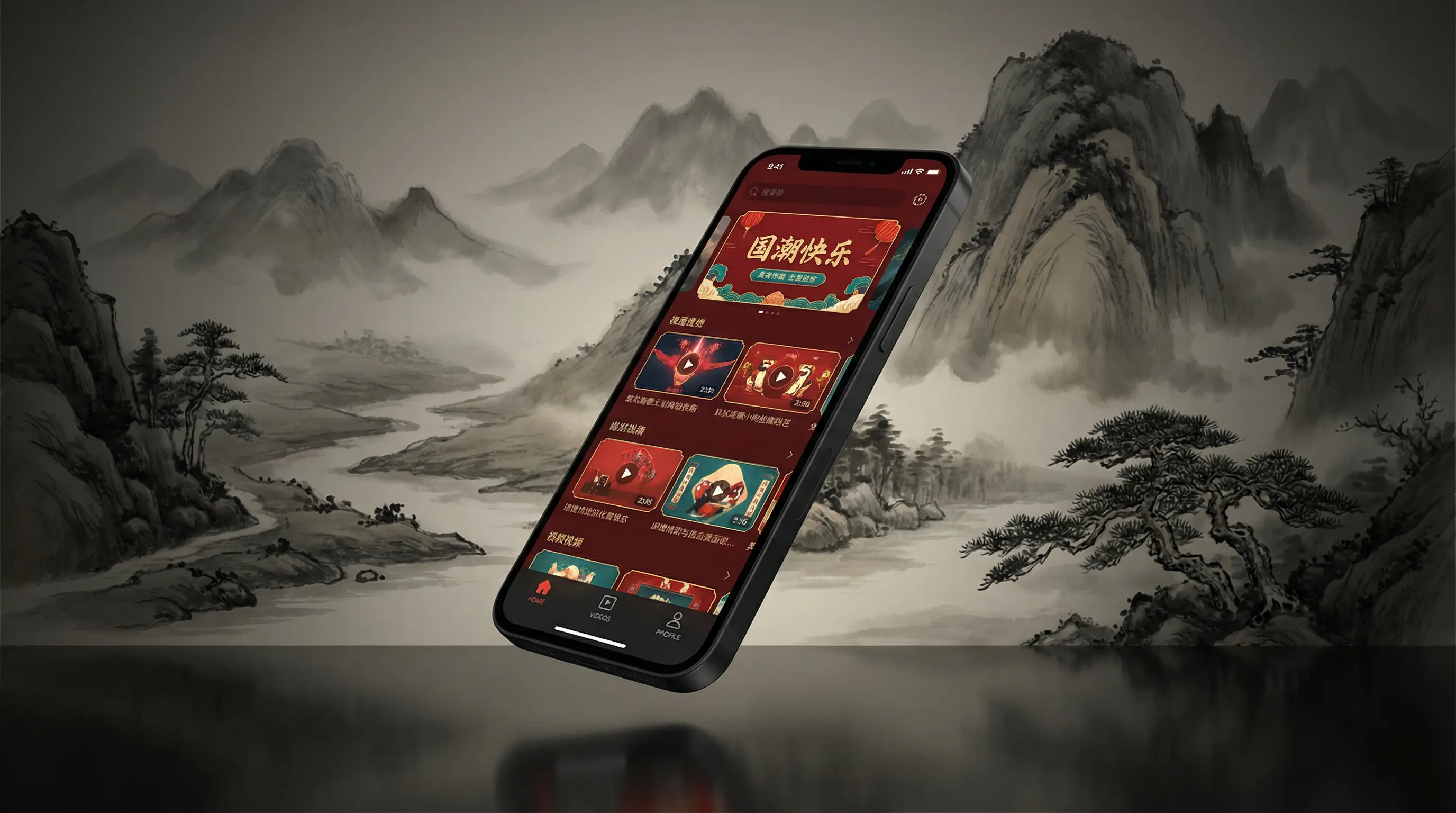 国产自拍 移动端APP界面展示